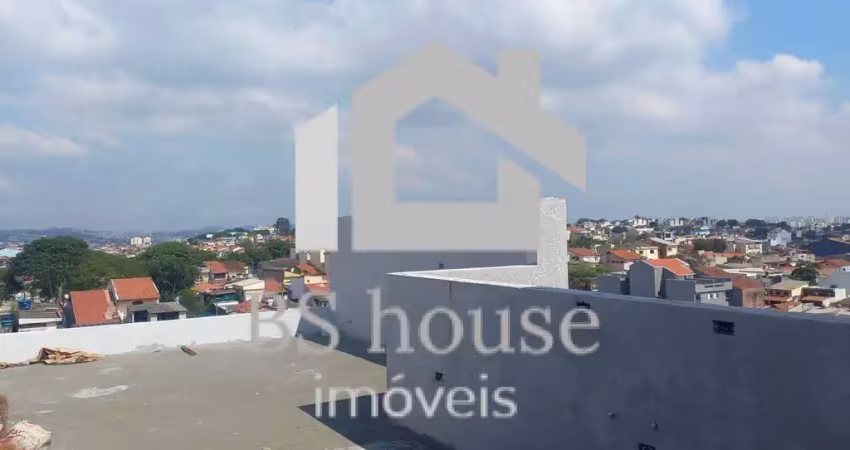 Cobertura nova, 2 dormitórios, 1 suíte, 1 vaga - parque novo oratório