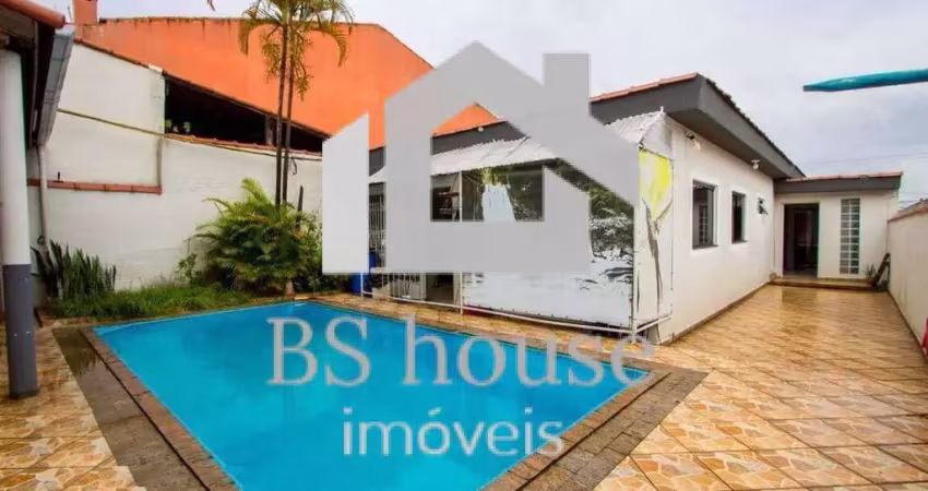 Terreno com duas casas, piscina e churrasqueira - parque novo oratório