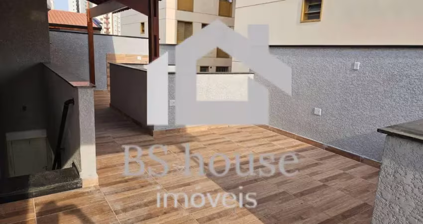 Cobertura com acesso interno, 2 dormitórios - vila bastos