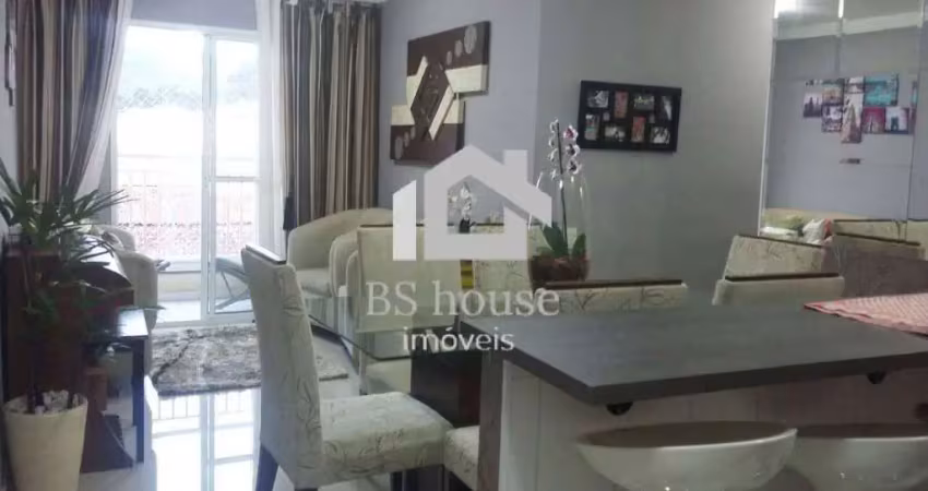 Apartamento 60m² com planejados - 3 dormitórios e 1 vaga