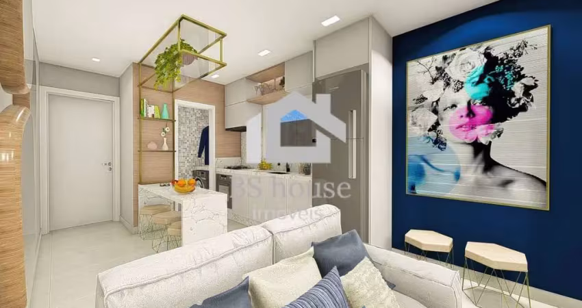 Apartamento novo, 2 dormitórios, próximo ao park central