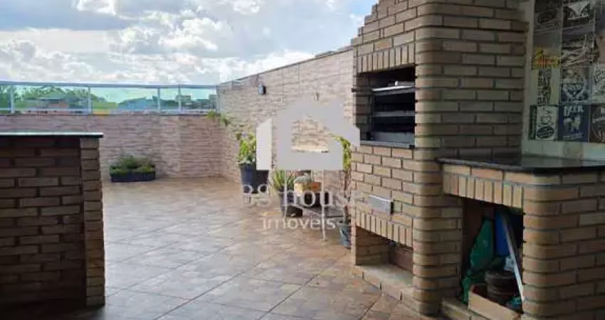 Cobertura 140 m², 3 dormitórios e 2 vagas - jd. santo antonio