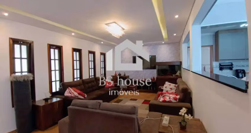 Casa térrea com 4 dormitórios, 313m², 5 vagas, mauá - são caetano do sul