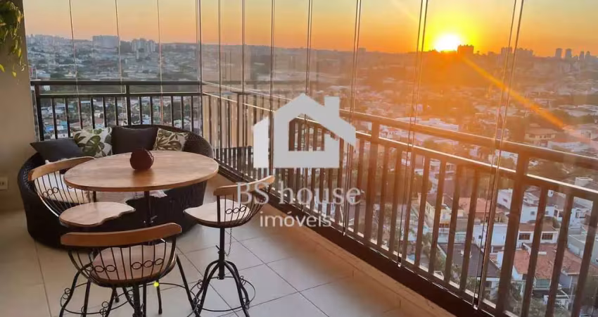 Apartamento varanda gourmet, 3 dormitórios, 128 m² - jardim são caetano