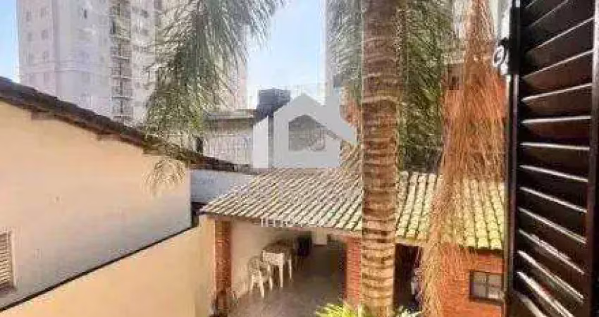 Sobrado 3 dormitórios, 5 vagas, com 278m², vila valparaíso - santo andré