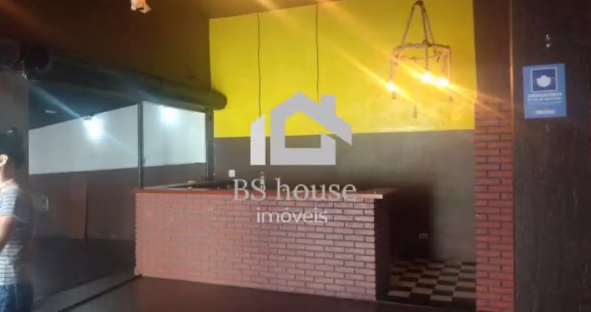 Salão comercial 110m² - trifásico - valparaíso - santo andré