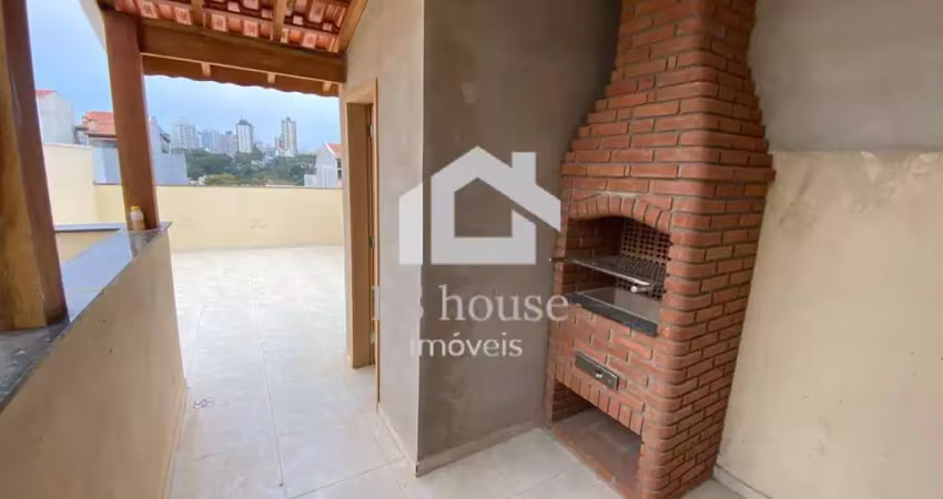 Cobertura nova 120m² com 2 dormitórios, 1 suíte à venda - vila valparaíso