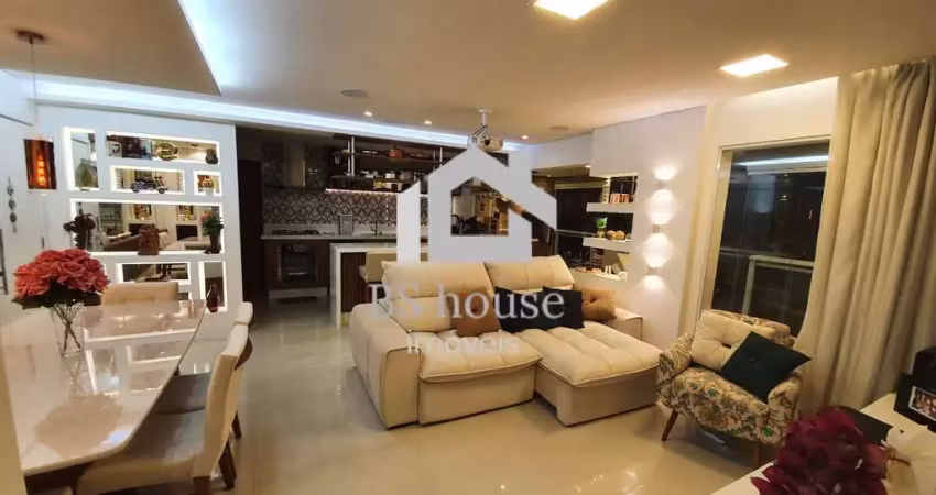 Apartamento alto padrão, varanda gourmet, vista privilegiada