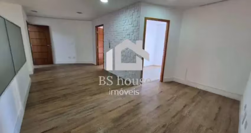 Sala comercial para locação com 95m² no bairro jardim - santo andré