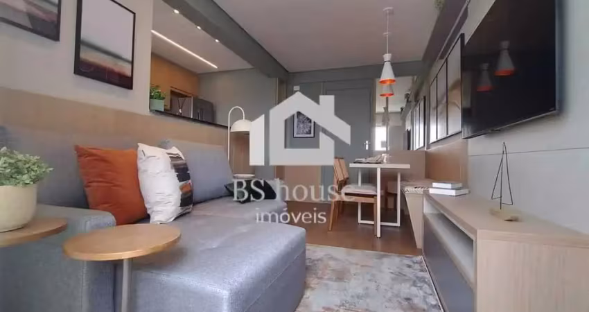 Studio 43,80m² - 1 dormitório, 1 vaga, lazer completo - são caetano do sul