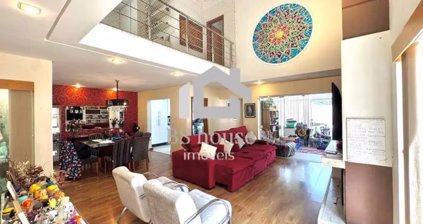 Sobrado alto padrão, com 399 m² e 5 vagas - bairro campestre