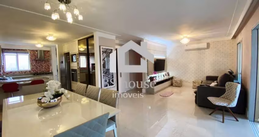Apartamento 3 dormitórios,  varanda gourmet, 3 vagas e lazer - centro