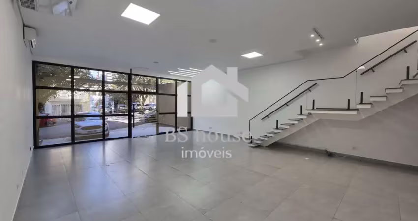 Salão comercial para locação com 220 m²  - bairro jardim - santo andré - sp