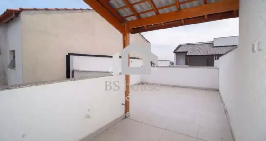 Cobertura com 96m², 2 dormitórios, 1 suíte e quintal - vila humaitá