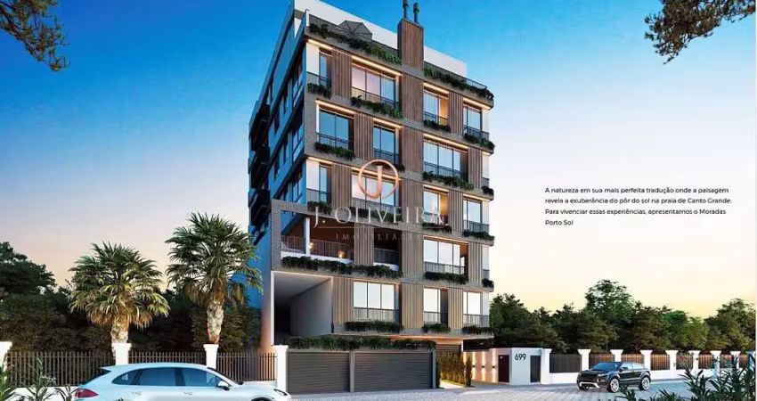 Apartamentos com vista do mar - praia de mariscal/canto grande - empreendimento