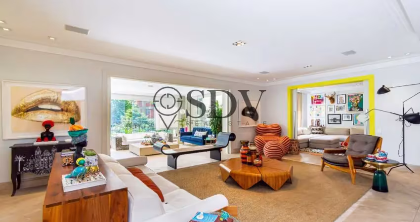 Apartamento com 6 quartos à venda na Avenida Sabiá, 133, Moema, São Paulo