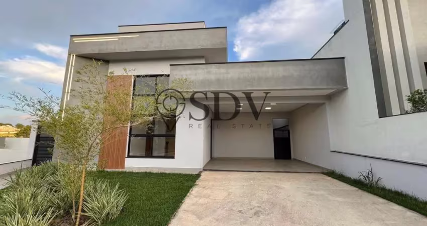 Casa em condomínio fechado com 3 quartos à venda na Rua Márcio José Battistuci, 1, Loteamento Park Gran Reserve, Indaiatuba