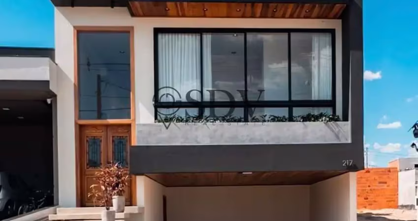 Casa em condomínio fechado com 3 quartos à venda na Rua Márcio José Battistuci, 1, Loteamento Park Gran Reserve, Indaiatuba