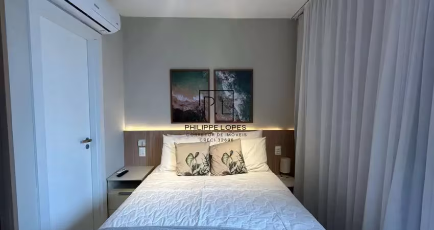 Studio moderno e sofisticado para locação no caminho das árvores!