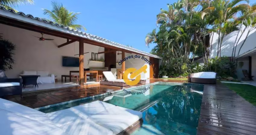 Casa com 6 dormitórios à venda, 430 m² por r$ 5.400.000,00 - barra da tijuca - rio de janeiro/rj