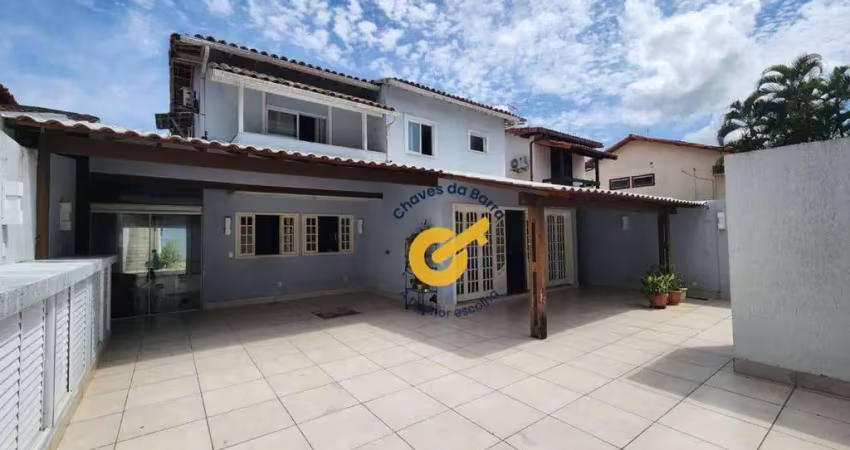 Casa com 4 dormitórios à venda, 400 m² por r$ 2.550.000,00 - barra da tijuca - rio de janeiro/rj