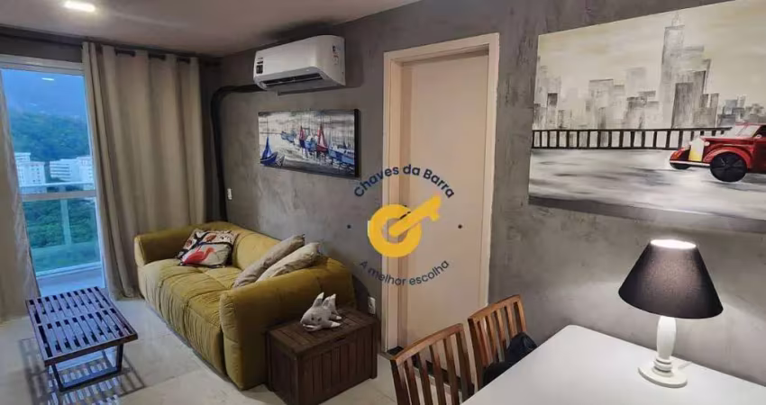 Apartamento com 2 dormitórios à venda, 79 m² por r$ 745.000,00 - barra da tijuca - rio de janeiro/rj
