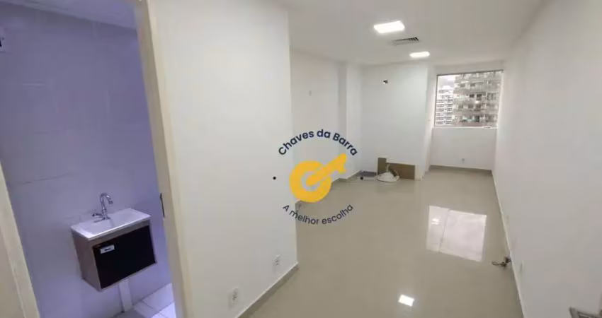 Sala à venda na abelardo bueno, 22 m² por r$ 115.000 - barra olímpica - rio de janeiro/rj