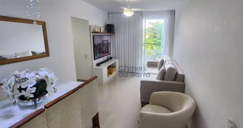 Apartamento com 2 dormitórios à venda, 77 m² por r$ 1.280.000,00 - barra da tijuca - rio de janeiro/rj