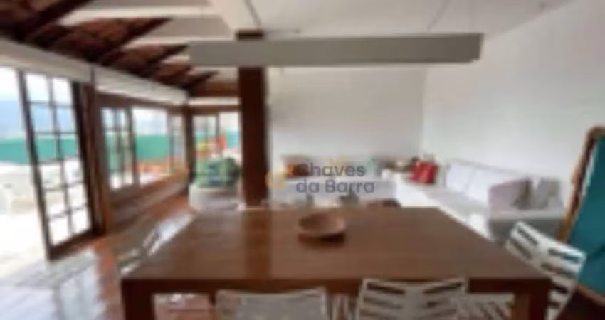 Cobertura com 5 dormitórios à venda, 318 m² por r$ 2.197.000,00 - barra da tijuca - rio de janeiro/rj