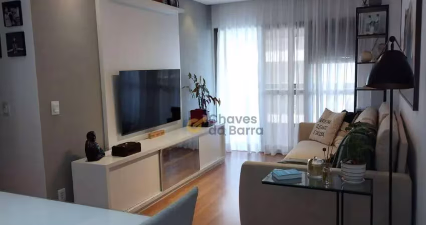 Apartamento reformado com 2 quartos à venda no rio 2, 74 m² por r$ 740.000 - barra olímpica - rio de janeiro/rj