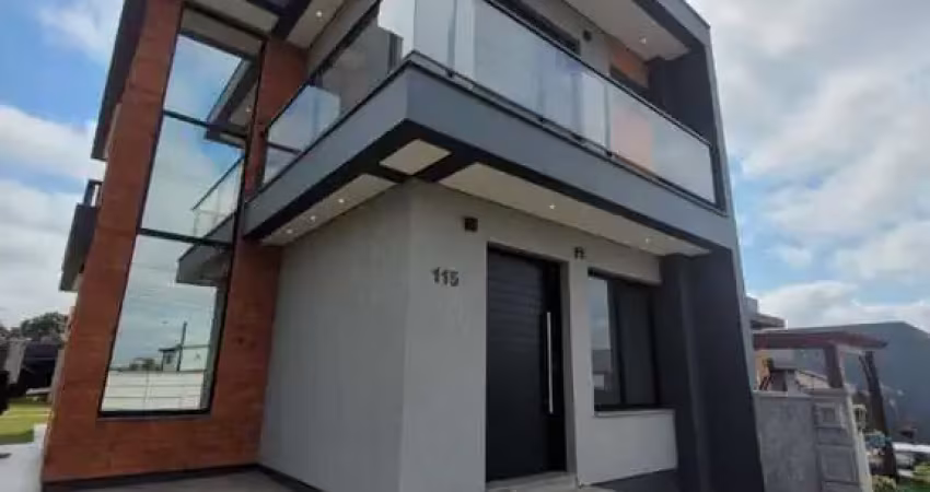 Sobrado para venda em gravataí, águas claras, 3 dormitórios, 1 suíte, 3 banheiros, 1 vaga