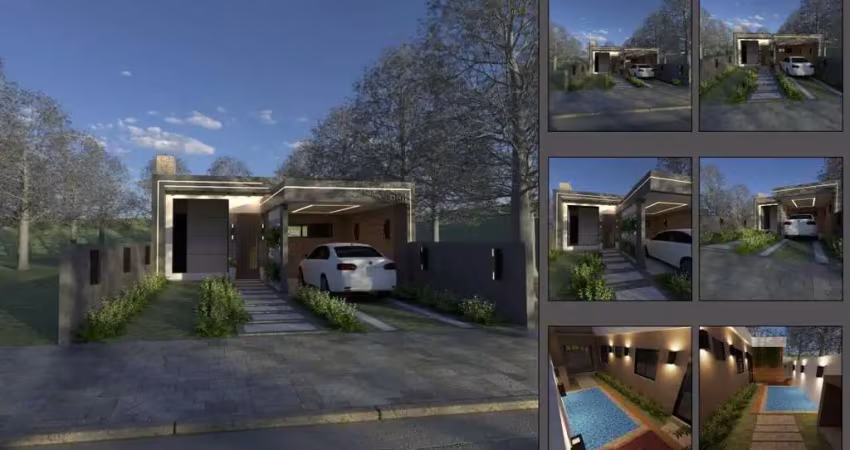 Casa para venda em gravataí, são vicente, gravataí, 3 dormitórios, 1 suíte, 2 banheiros, 1 vaga