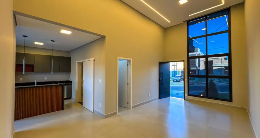 Casa nova com ótimo custo benefício no condomínio gran reserve em indaituba