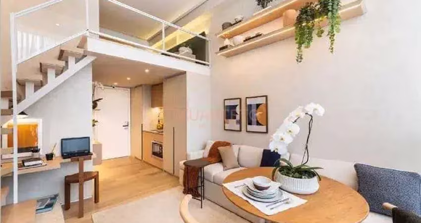 Apartamento com 1 dormitório à venda, 25 m² por r$ 475.000 - perdizes - são paulo/sp