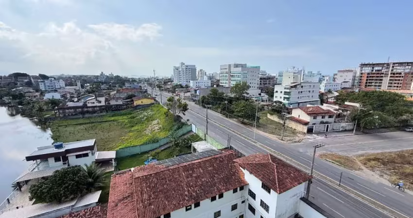 Aluguel anual - apartamento mobiliado na enseada azul com vista panorâmica para a lagoa e localização privilegiada em guarapari/es.