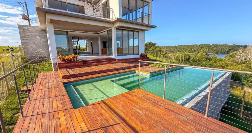 O seu refúgio está aqui! residência de alto padrão no reserva amary - design contemporâneo, lazer privativo e vista deslumbrante na enseada azul.