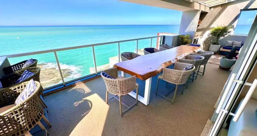 Mais uma exclusividade prime para você! cobertura espetacular totalmente reformada e decorada com vista de tirar o fôlego no centro de guarapari/es