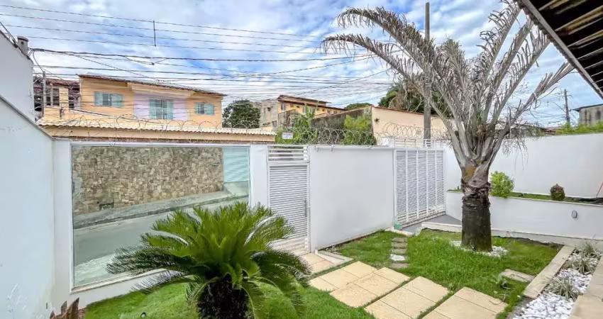 Excelente casa à venda em guarapari-es, no bairro são judas tadeu, 3 quartos sendo 3 suítes, 2 salas, 8 vagas, área construída 280m².