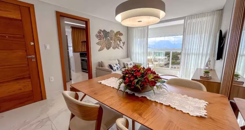 Apartamento finamente mobiliado e decorado de 2 quartos com lazer completo à venda no centro de guarapari/es.