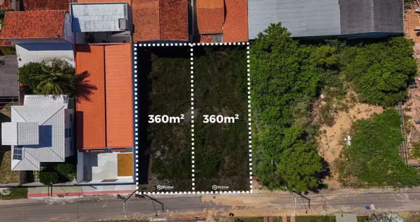 Terrenos à venda na enseada azul - nova guarapari/es com opção de comprar juntos ou separados com 360 m² ou 720m², em excelente localização.