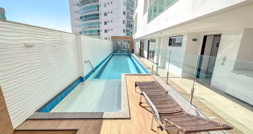 Apartamento 3 quartos (1 suíte) novo e mobiliado com lazer completo à venda na praia do morro, guarapari/es. agende já a sua visita!