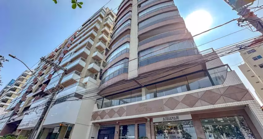 Luxo! exclusivo apartamento à venda de frente ao mar na praia das castanheiras no centro de guarapari/es, região mais nobre do es! marque uma visita!