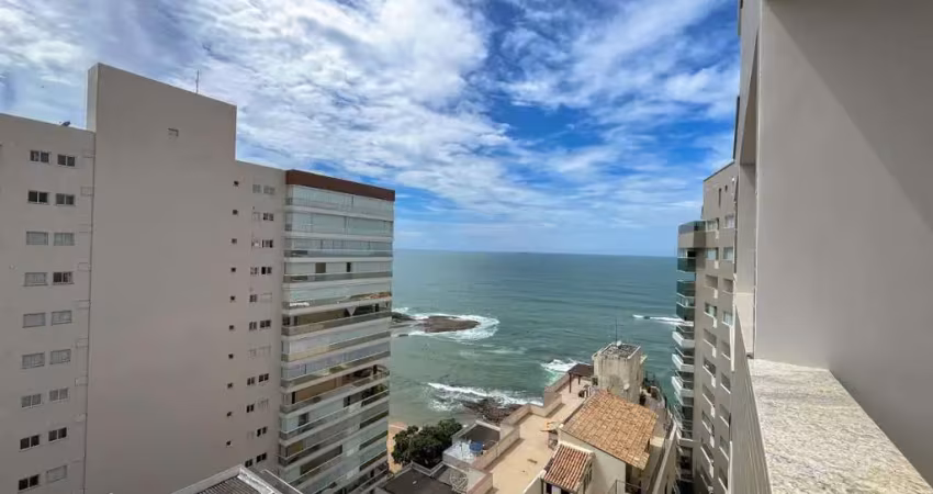 Apartamento novo de altíssimo padrão à venda no ed rene rabello, frente para a praia das castanheiras, centro de guarapari/es. marque uma visita!