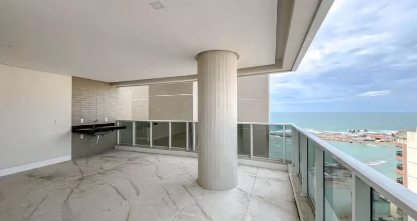 Apartamento novo de alto padrão com vista maravilhosa à venda no ed rene rebello no centro de guarapari/es. marque uma visita e se apaixone!