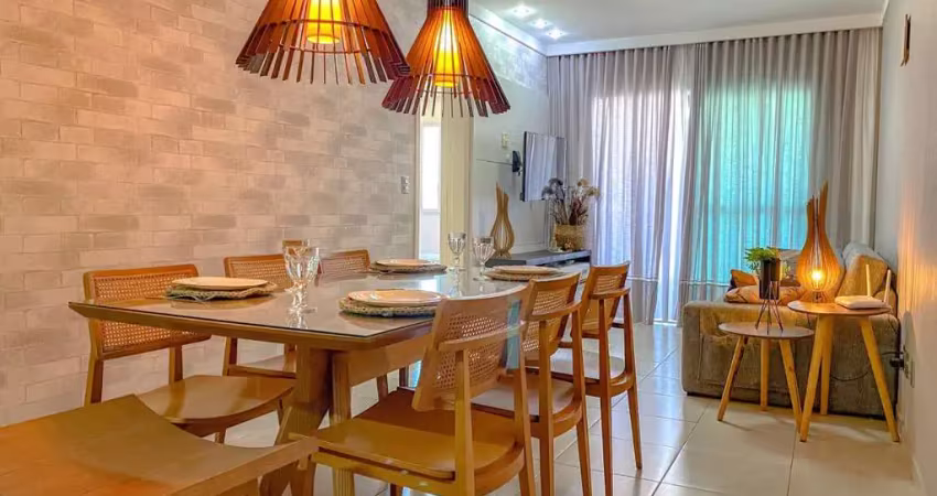 Lindo apartamento à venda de 3 quartos, decorado, com lazer completo na badalada praia de bacutia, enseada azul - guarapari/es. marque uma visita!