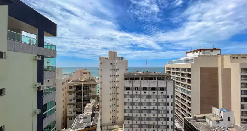 Mais uma exclusividade prime imóveis! excelente cobertura de 4 quartos sendo 2 suítes à venda no centro de guarapari/es. marque uma visita e confira!
