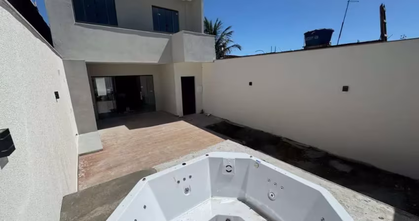 Casa duplex de 4 quartos com lazer completo à venda em nova guarapari/es. entrega para março de 2025. marque uma visita sem compromisso!
