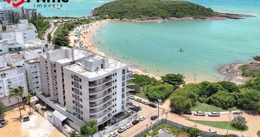 Sensacional apartamento de 4 suítes com hidro de frente para a praia de bacutia, na enseada azul - guarapari/es. venha se encantar com esta unidade.