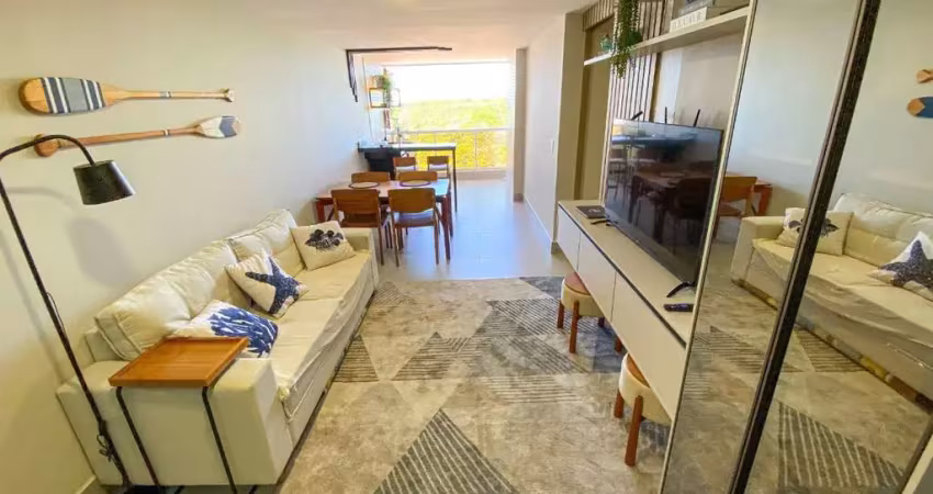 Viva o luxo! belíssimo apartamento de 3 quartos, finamente mobiliado, à venda na enseada azul, nova guarapari/es. marque uma visita e se apaixone!