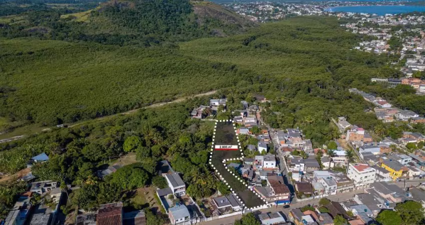 Chácara com 2.220 m2 à venda em jabaraí guarapari/es. para quem desja contruir em um lugar tranquilo e rodeado de muita natureza. marque uma visita.